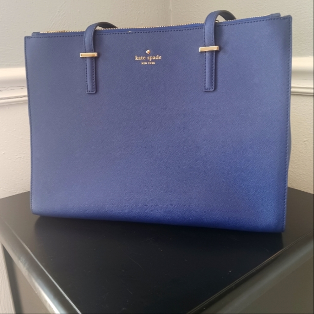 Blue Kate Spade shoulder bag